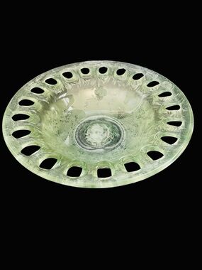 Vintage Vidrios San Miguel Spain Ecoglass  Bowl made from recycled glass